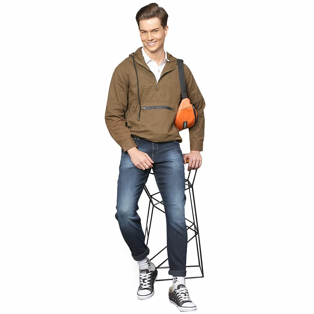 Campus Sutra Men Regular Fit Zipper Jacket 6 Campus Sutra Men Regular Fit Zipper Jacket - Image 4