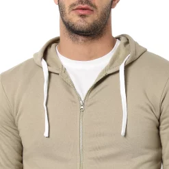 Campus Sutra Men Full Sleeve Hooded Sweatshirt -Campus Sutra Shop 6021999 ALT3