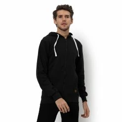 Campus Sutra Men Full Sleeve Hooded Sweatshirt