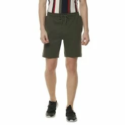 Campus Sutra Men Solid Shorts