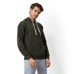 Campus Sutra Men Full Sleeve Hooded Sweatshirt