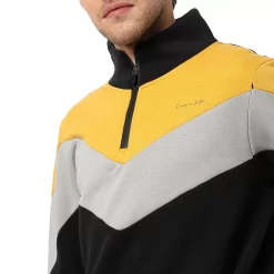 Campus Sutra Men Mock Neck Full Sleeve Sweatshirt -Campus Sutra Shop 6022058 ALT3