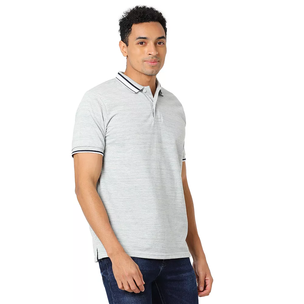 Campus Sutra Men Solid Half Sleeve Polo Neck T-Shirt 4 Campus Sutra Men Solid Half Sleeve Polo Neck T-Shirt - Image 2