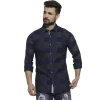 Campus Sutra Men Flat Collar Checkered Shirt -Campus Sutra Shop 6022105