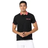 Campus Sutra Men Solid Half Sleeve Polo Neck T-Shirt -Campus Sutra Shop 6022113