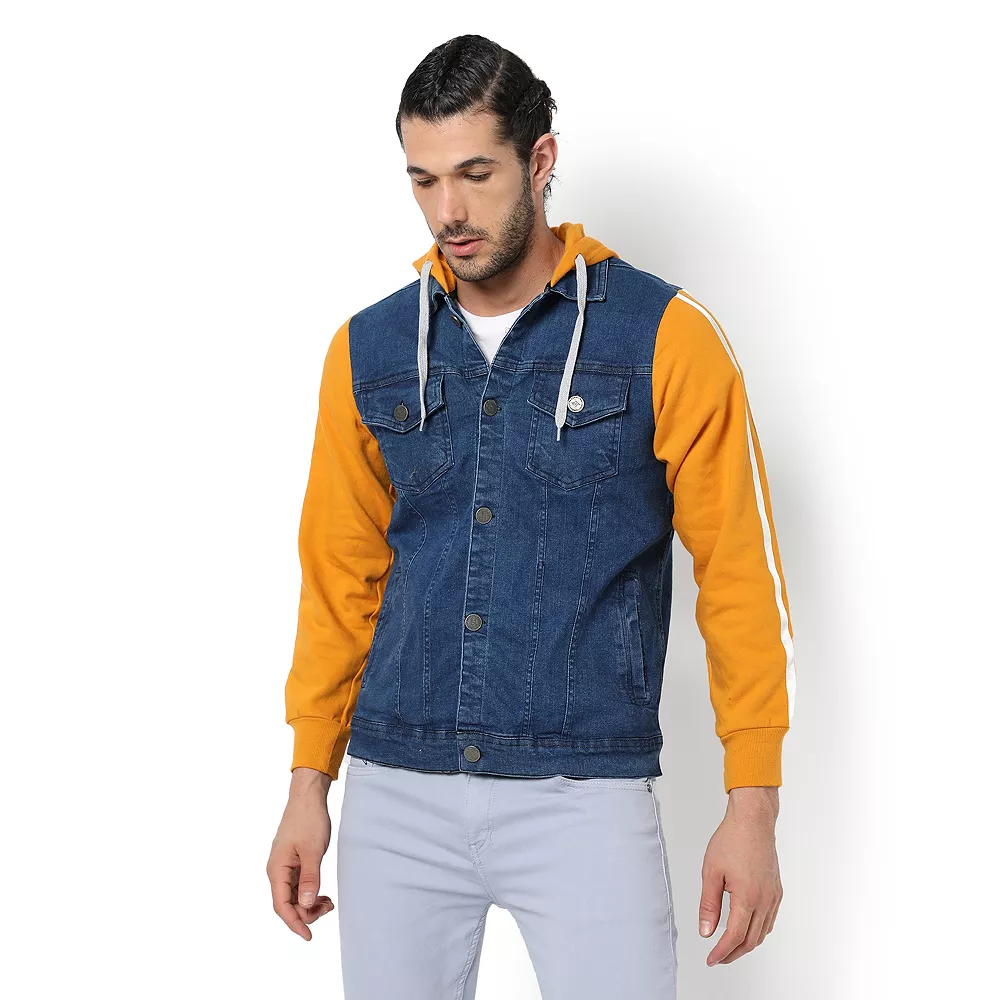 Campus Sutra Men Regular Fit Buttoned Jacket 3 Campus Sutra Men Regular Fit Buttoned Jacket
