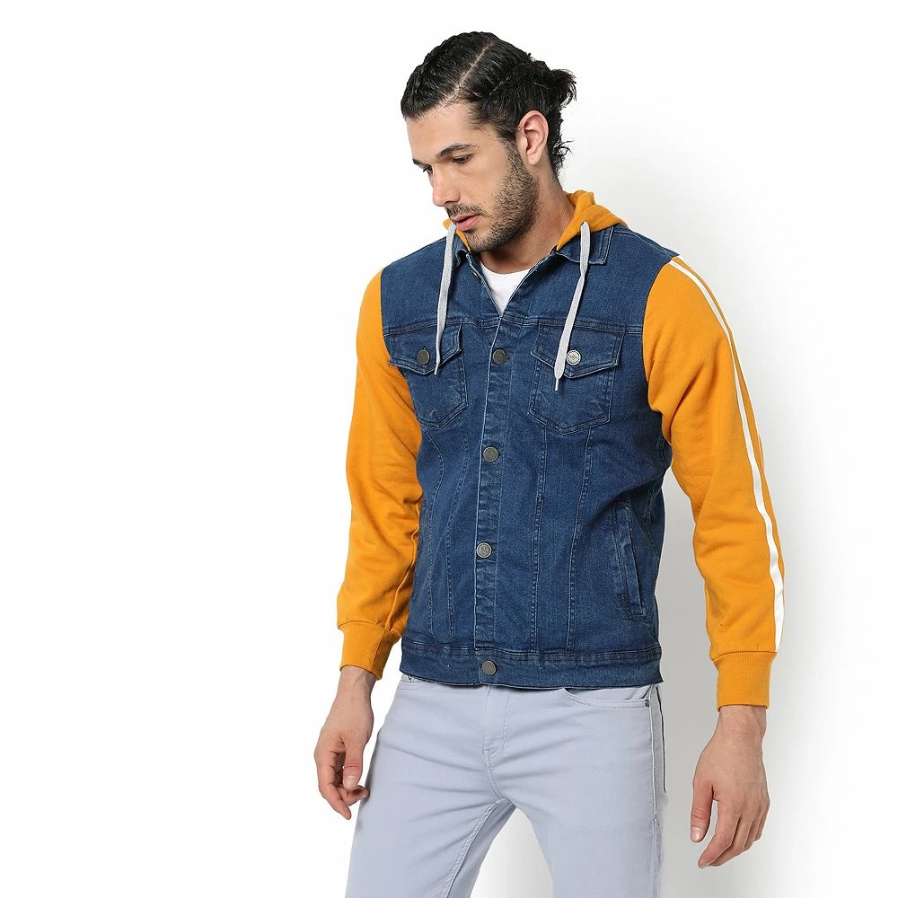 Campus Sutra Men Regular Fit Buttoned Jacket 4 Campus Sutra Men Regular Fit Buttoned Jacket - Image 2