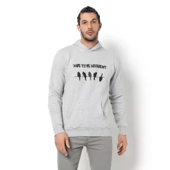 Campus Sutra Men Full Sleeve Hooded Sweatshirt