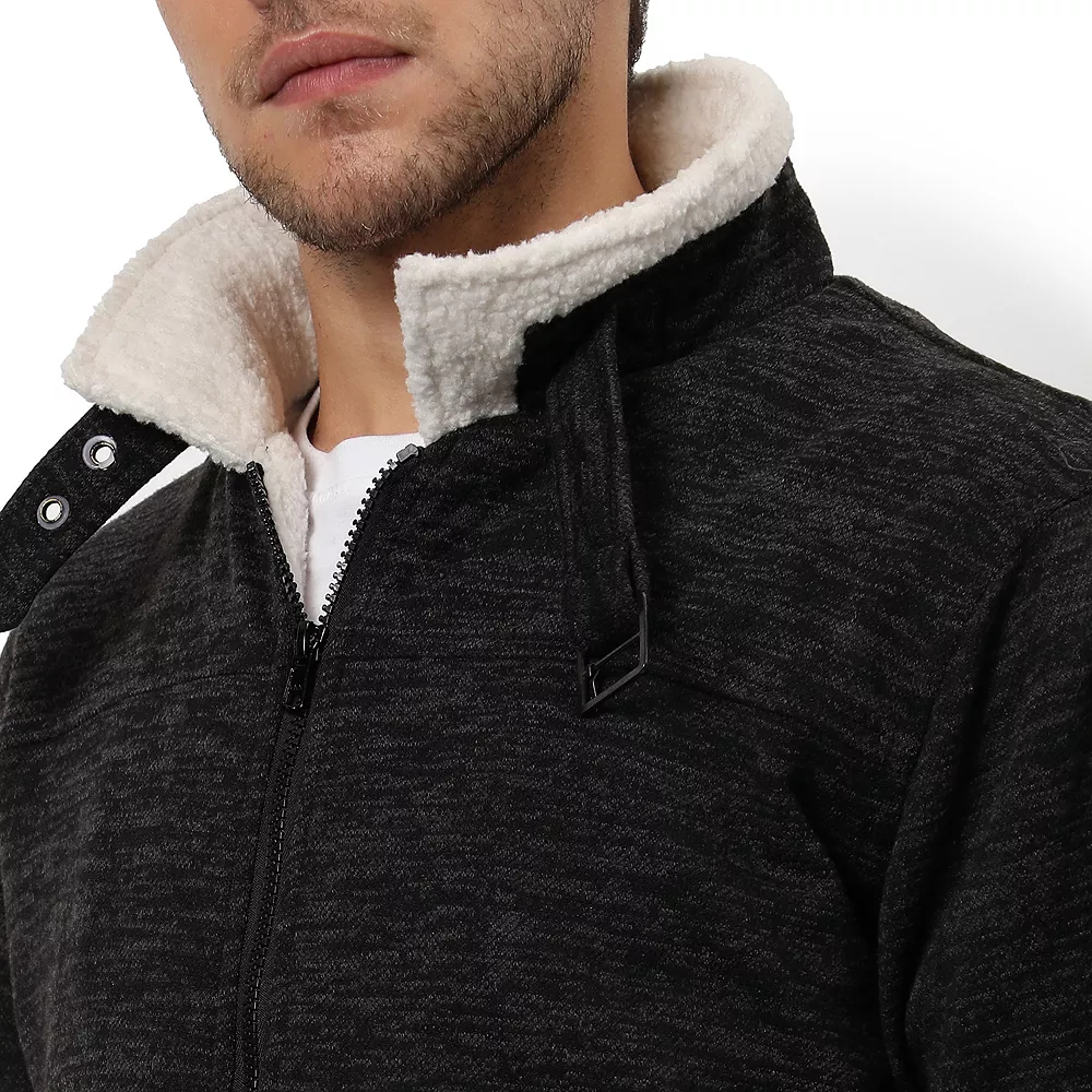 Campus Sutra Men Regular Fit Zipper Jacket 6 Campus Sutra Men Regular Fit Zipper Jacket - Image 4