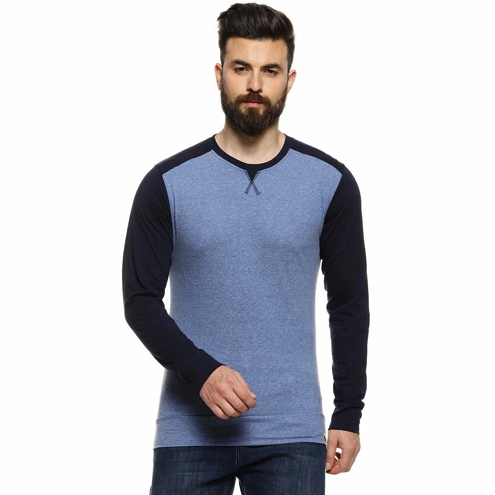 Campus Sutra Men Colour-Blocked Crew Neck T-Shirt 3 Campus Sutra Men Colour-Blocked Crew Neck T-Shirt