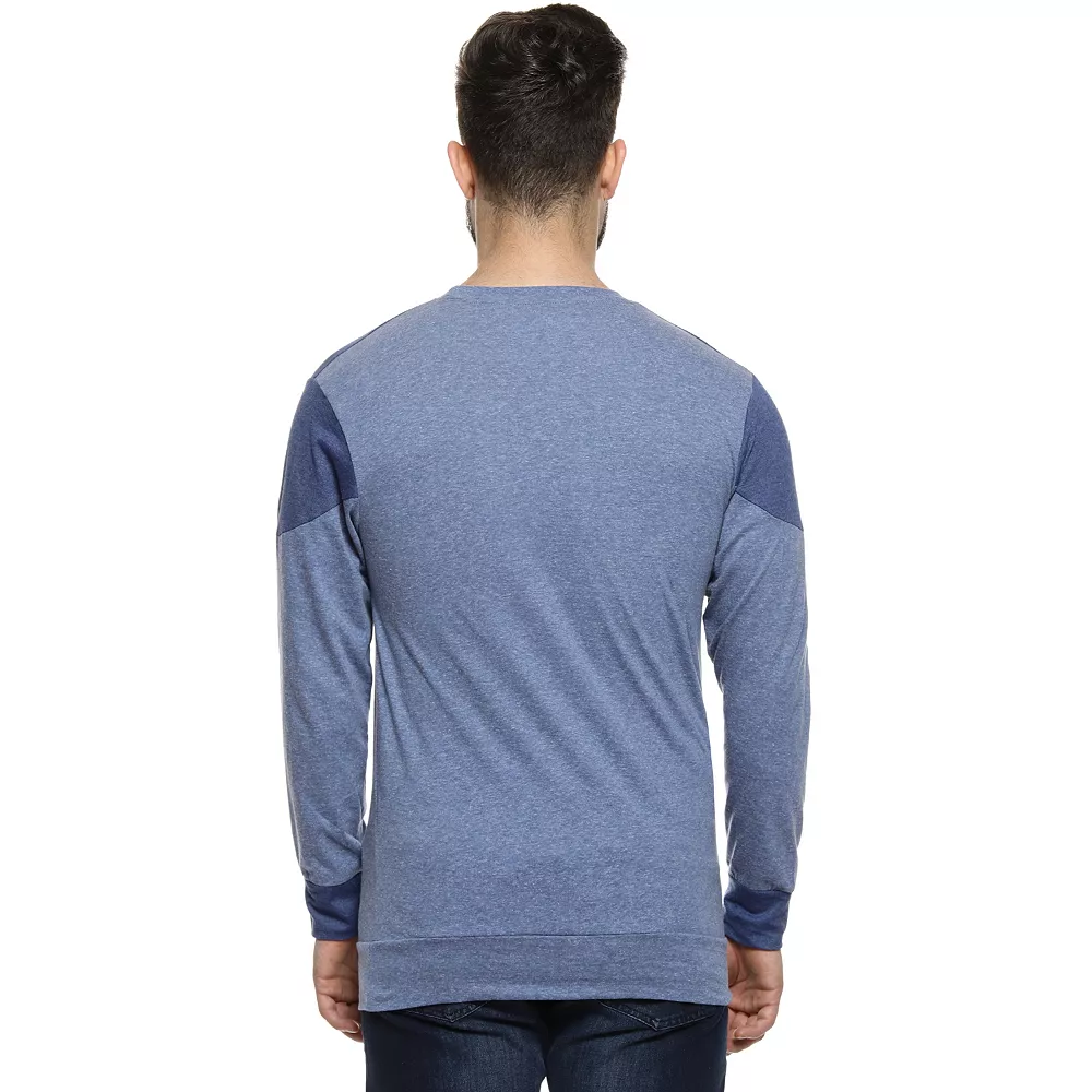 Campus Sutra Men Colour-Blocked Crew Neck T-Shirt 5 Campus Sutra Men Colour-Blocked Crew Neck T-Shirt - Image 3