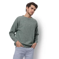 Campus Sutra Men Crew Neck Full Sleeve Sweater