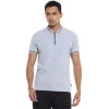Campus Sutra Men Solid Half Sleeve Polo Neck T-Shirt -Campus Sutra Shop 6022222