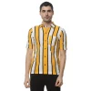 Campus Sutra Men Flat Collar Striped Shirt -Campus Sutra Shop 6062037