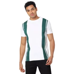 Campus Sutra Men Solid Half Sleeve Crew Neck T-Shirt